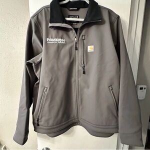 Carhartt Dark Gray Rain Defender Relaxed Fit Insulated Jacket Size XL